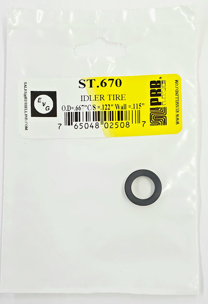 PRB ST.670 TIRE FOR IDLER