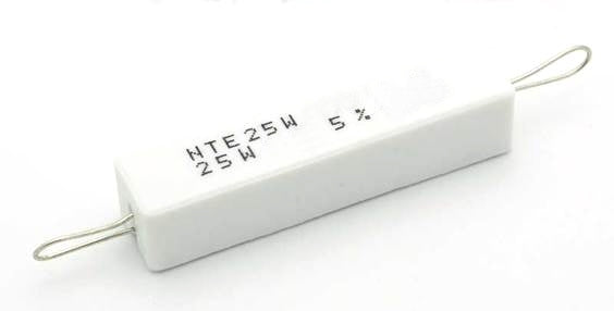 NTE Electronics 25W039 25W 39 OHM RESISTOR 5% WW FP