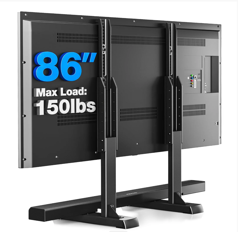 UT3004 Table Top TV Stand 37 to 86 Inch Flat or Curved TVs