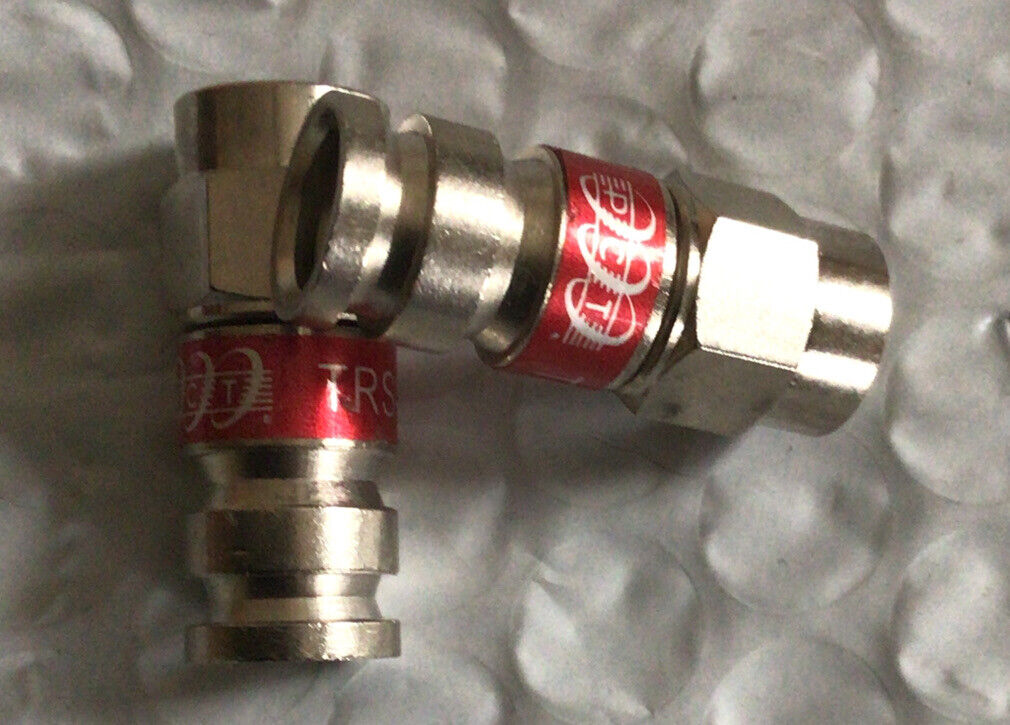 PCT International PCT TRS59L, RG59 Compression Connector, F-Fitting for RG-59 Coax Cable, locking