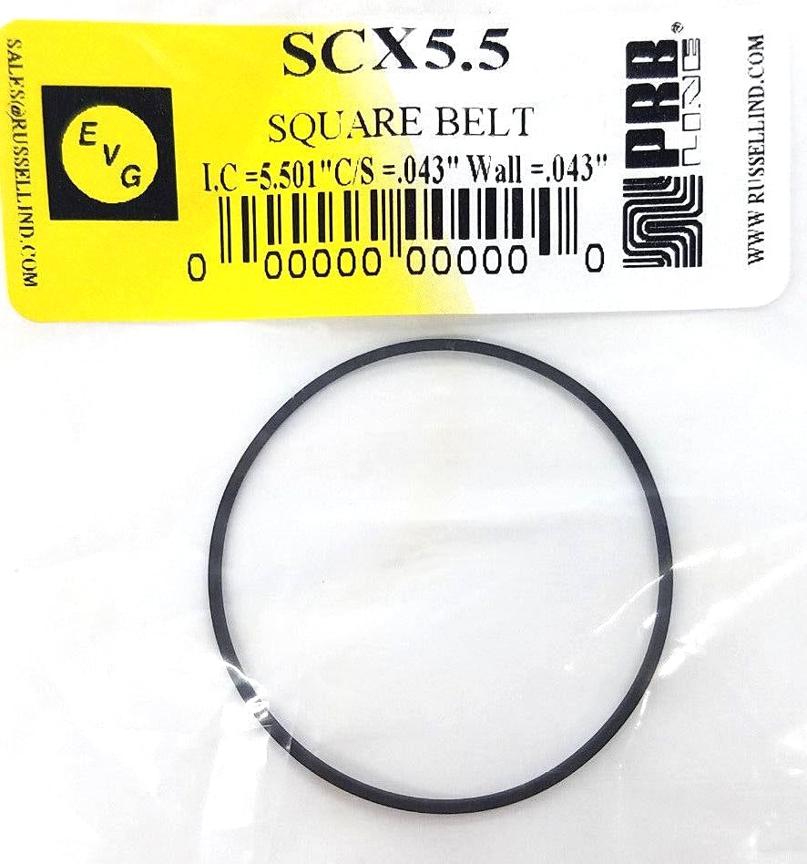 PRB SCX5.5 BELT 5.500 x 0.043 x 0.043