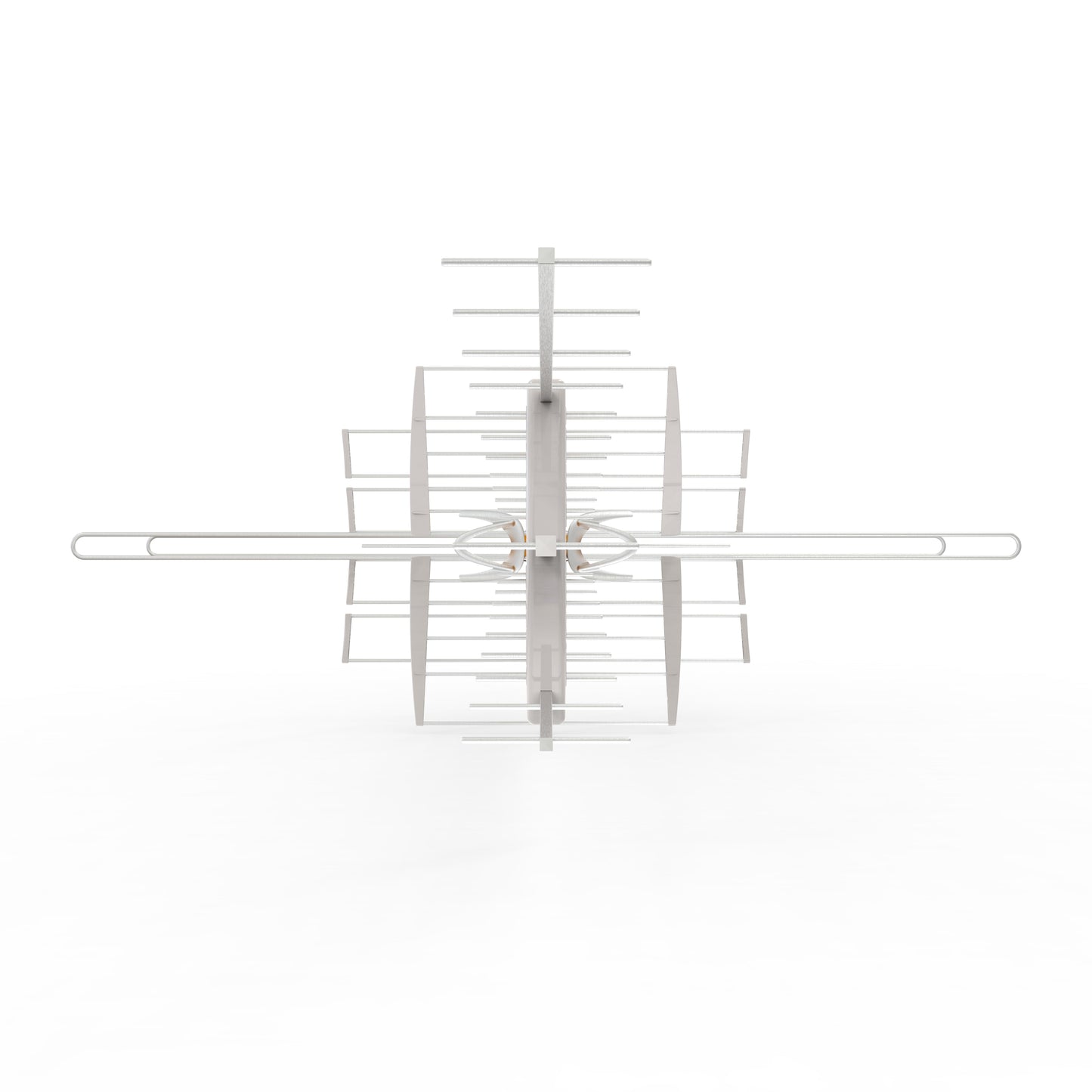 Televes 148383, DAT BOSS MIX LR antenna W/Preamp, Long Range, Low-VHF/High-VHF/UHF Repack ready, Replaces 148381