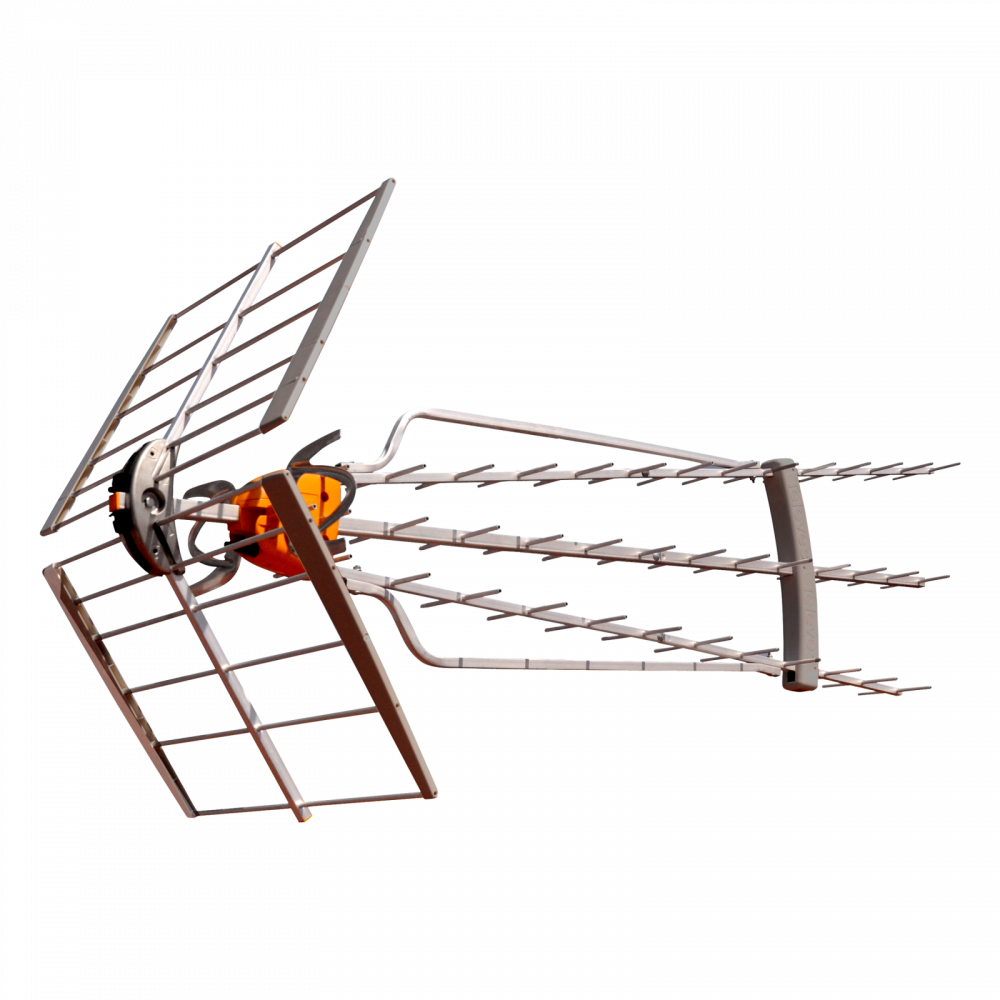 Televes 149784, DAT BOSS LR UHF Antenna W/Pre-Amplifier, Long Range/Fringe (149783)
