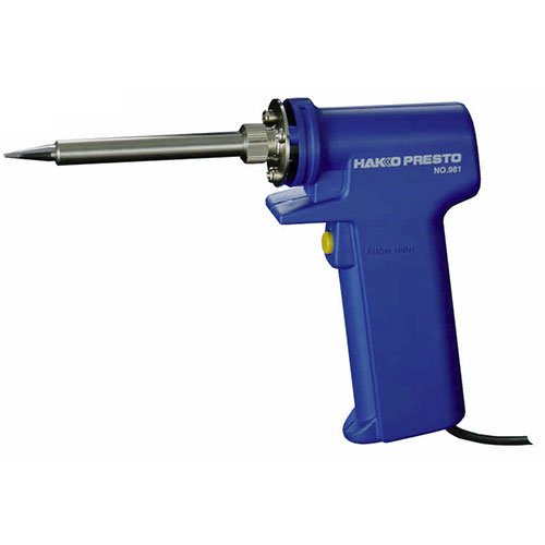 Hakko 981-V12 PKG, soldering iron package, 20-130W, pistol grip, PRESTO