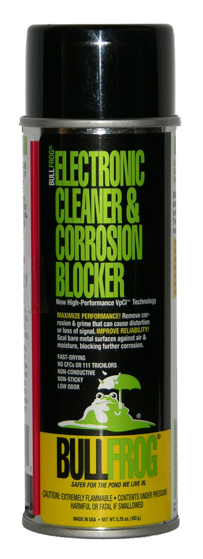 BullFrog 92381 7oz Electronic Cleaner & Rust/Corrosion Blocker Cleans & Protects