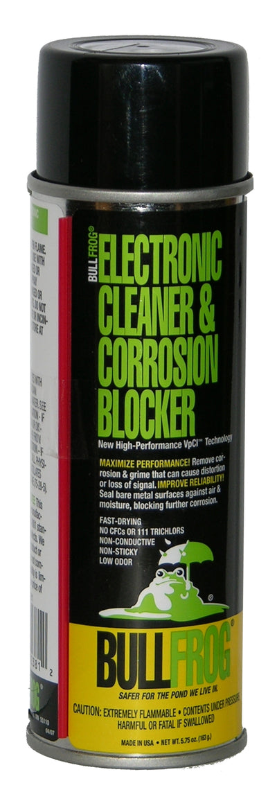 BullFrog 92381 7oz Electronic Cleaner & Rust/Corrosion Blocker Cleans & Protects