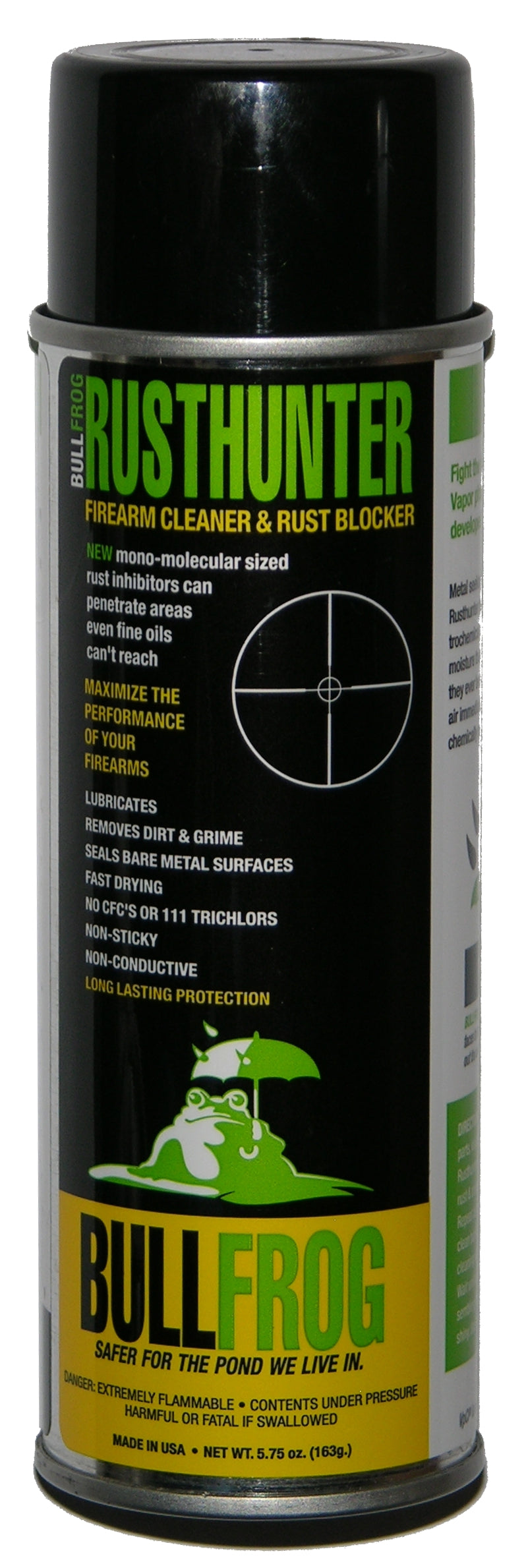 BullFrog 92382 Rust Hunter Firearm Cleaner & Rust Blocker Cleans & Protects Guns