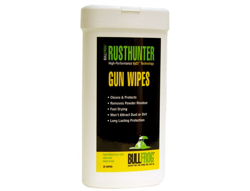 Bull Frog 92383 Rust Hunter Gun Wipes from BullFrog