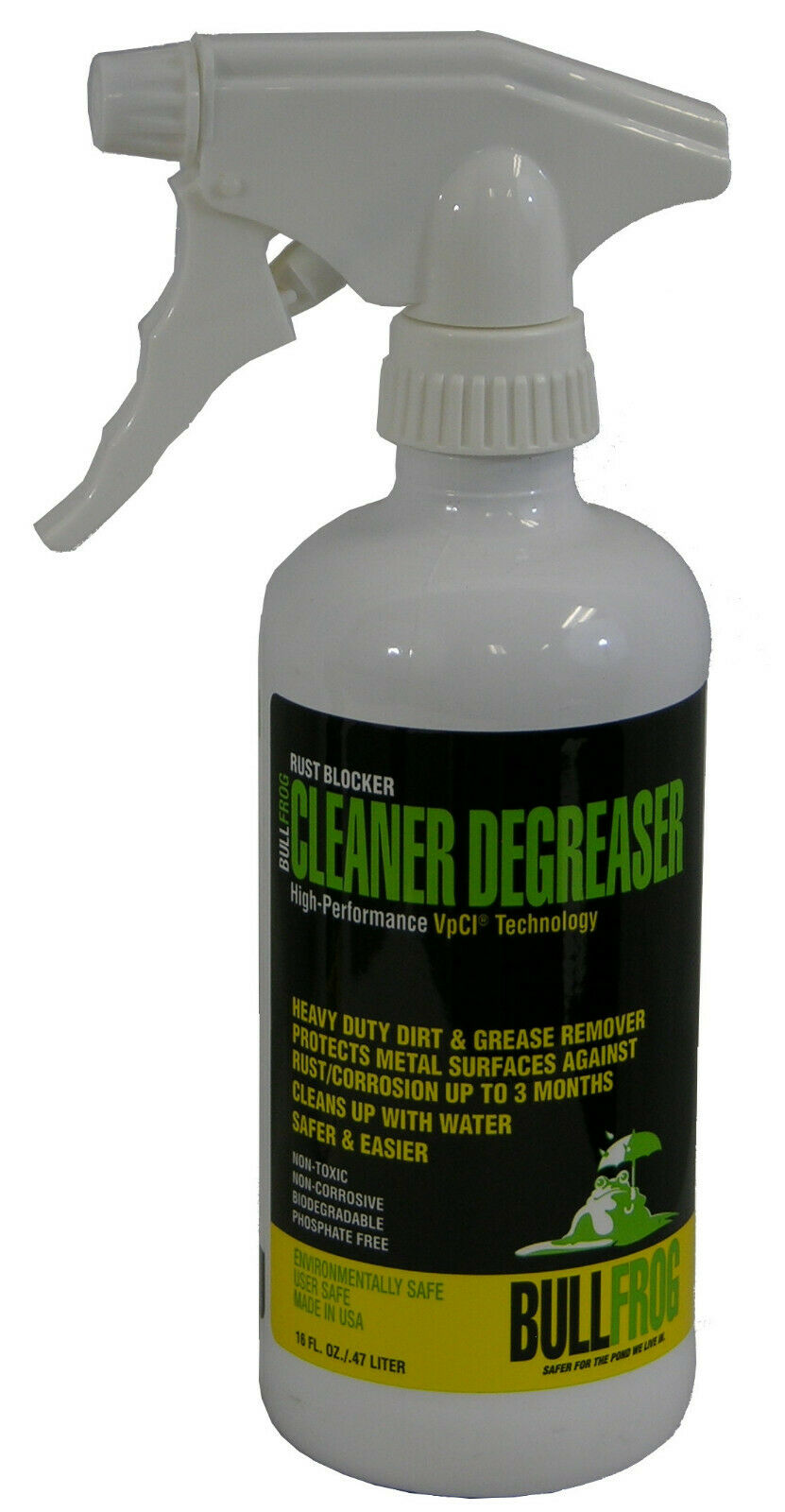 BullFrog 94166 Cleaner Degreaser & Rust/Corrosion Blocker Cleans & Protects, 16oz