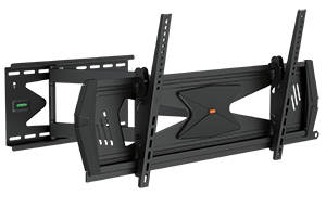 DCA3770 DirectConnect Articulating TV Wall Mount 37-70", Tilt, +/-90° Swivel, Level Adjust, Extends 3-21.5", Max TV Weight 88 lbs, Black