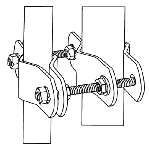 Easy Up EZEC-PTP8 POLE TO POLE MOUNT, ECONOMY