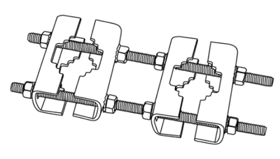 Easy Up EZHD-PTP-8 POLE TO POLE MOUNT HEAVY DUTY