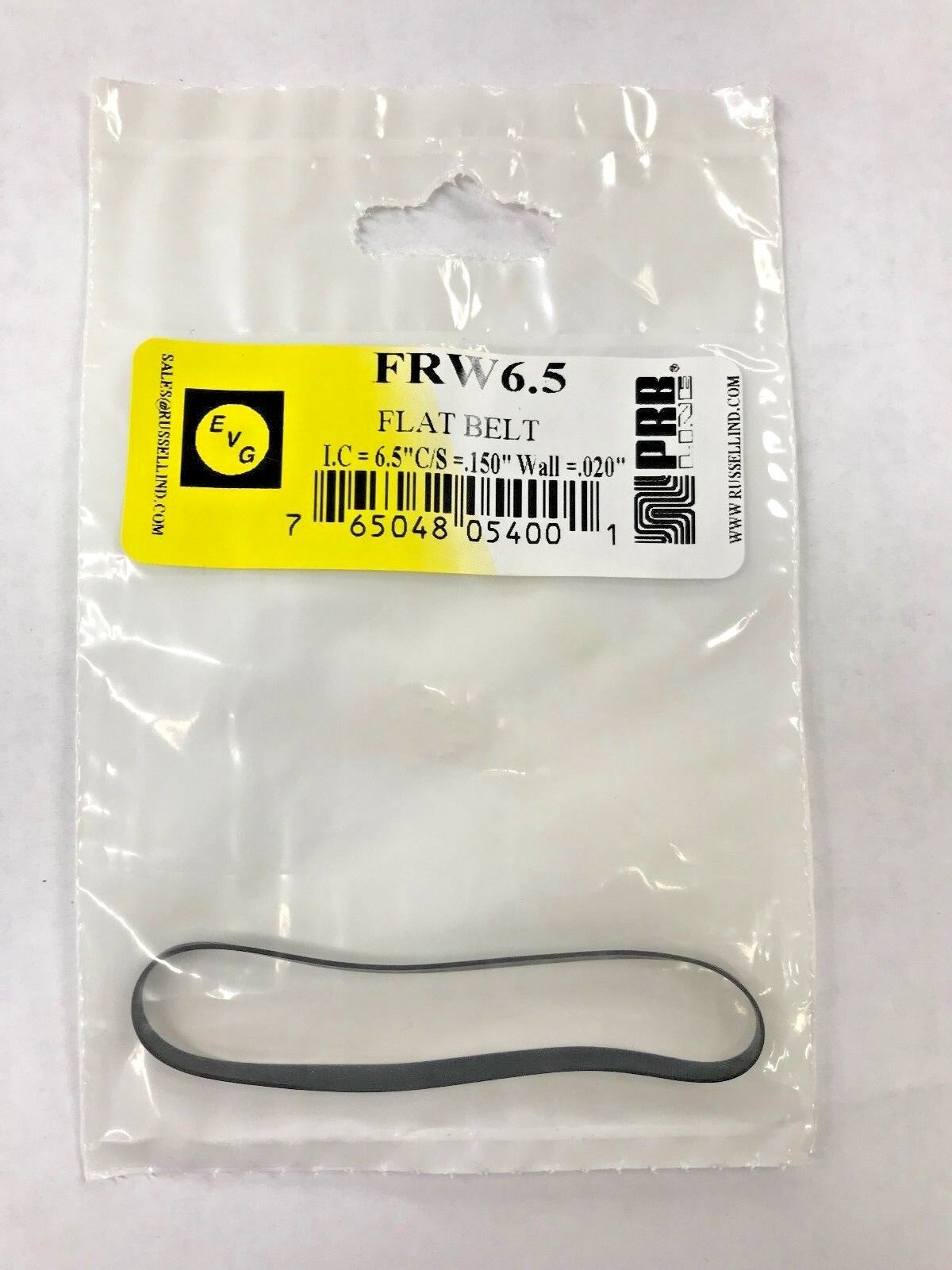 PRB FRW6.5 BELT 6.500 x 0.150 x 0.020