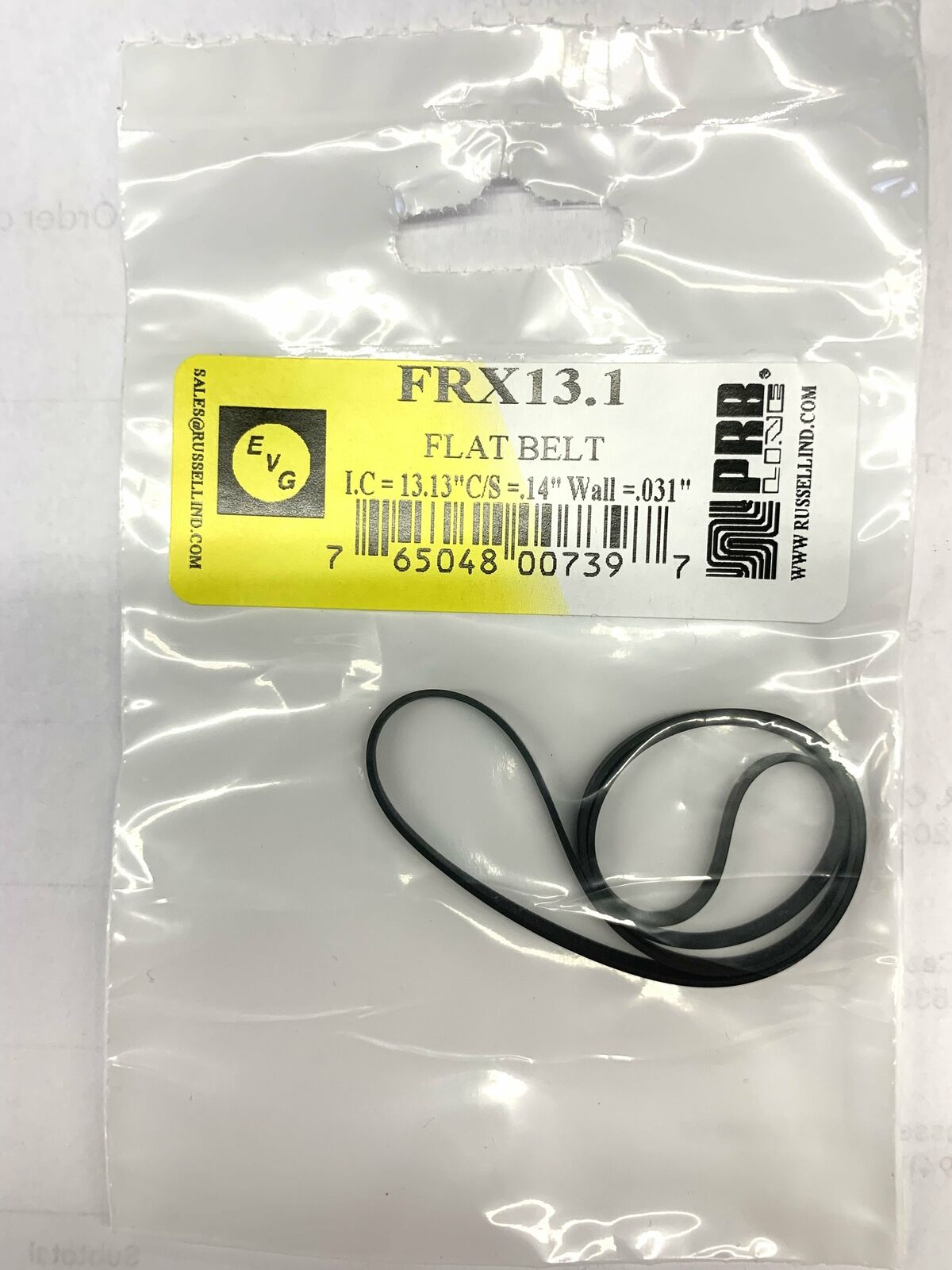 PRB FRX13.1 BELT 13.100 x 0.140 x 0.031