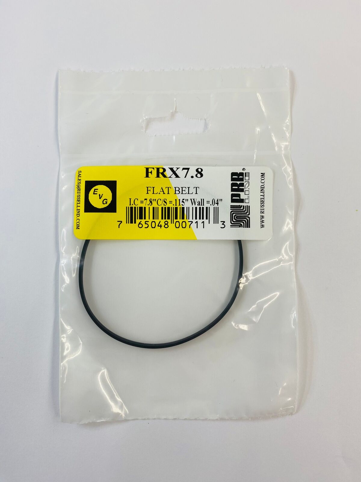 PRB FRX7.8 BELT 7.800 x 0.115 x 0.040