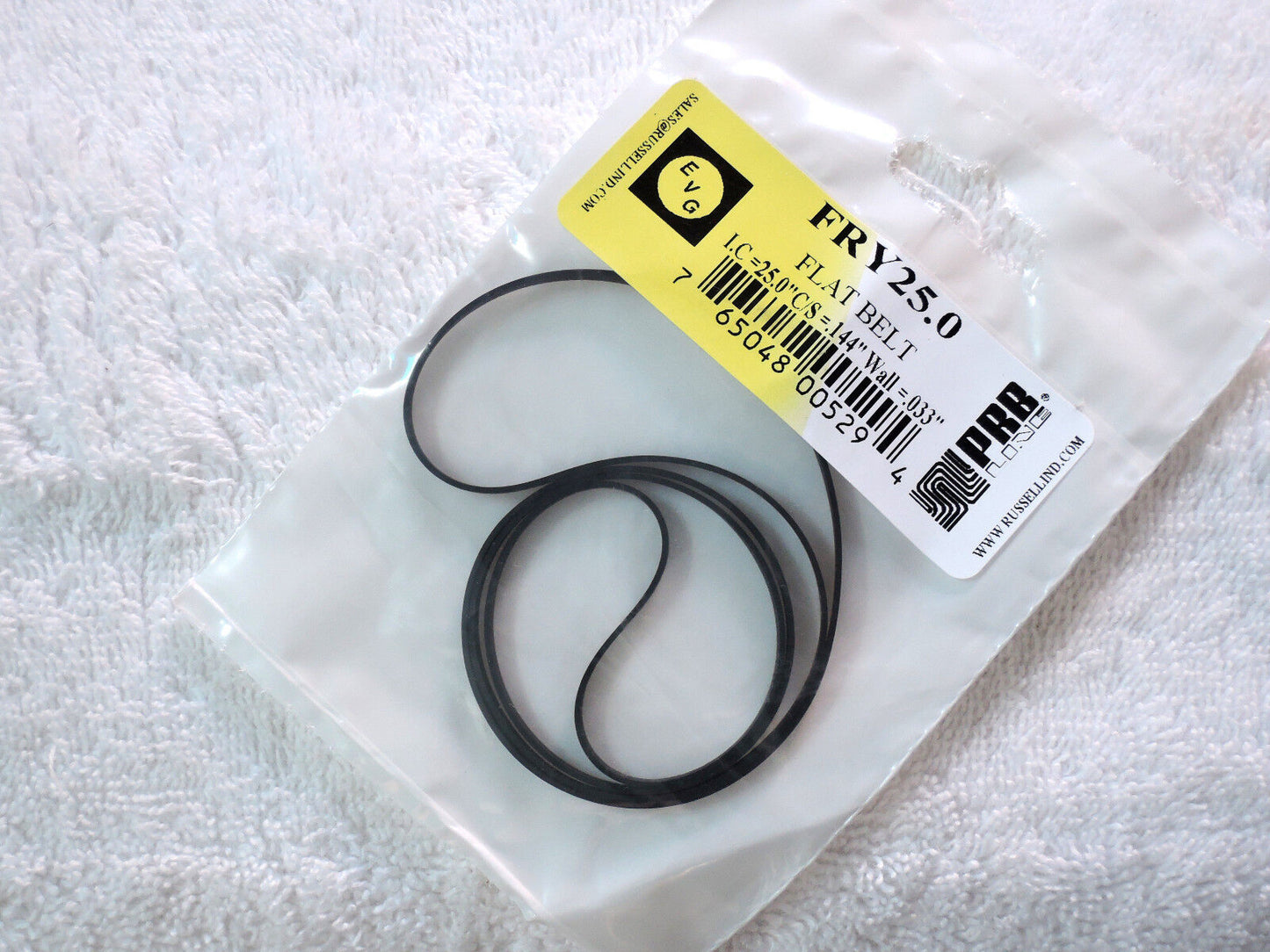 PRB FRY25.0 BELT 25.000 x 0.144 x 0.033