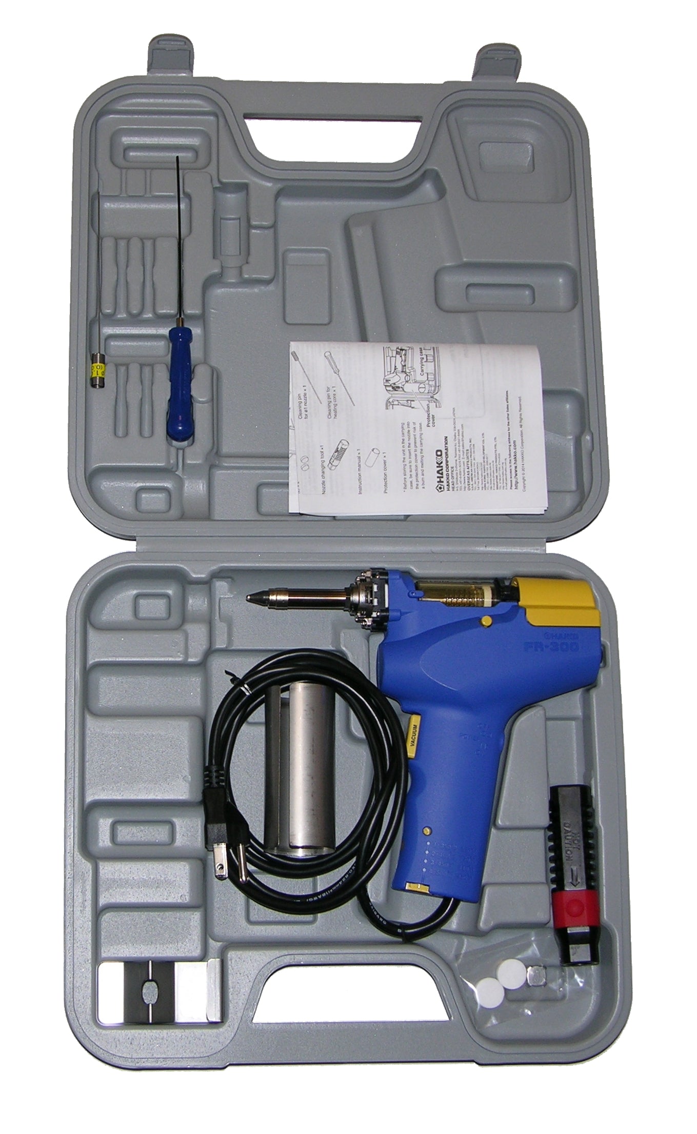 Hakko FR301-03/P Desoldering Gun Tool FR-301, 633-01/ Iron Holder, N61-04 N61-05 N61-09 N61-10 Nozzles