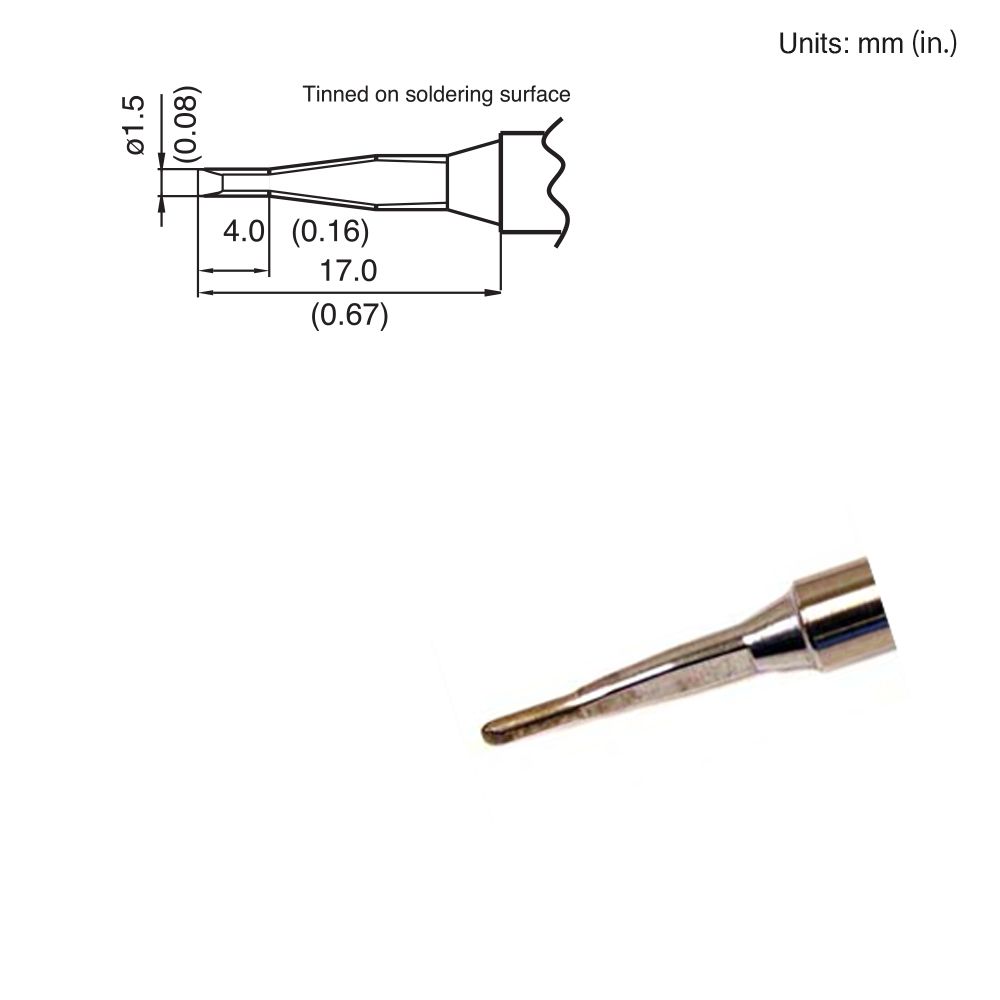 Hakko T15-1603 Soldering Tip