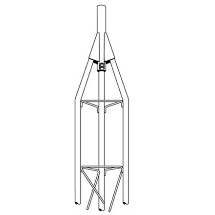 Rohn 25AG 25G TOWER TOP SECTION