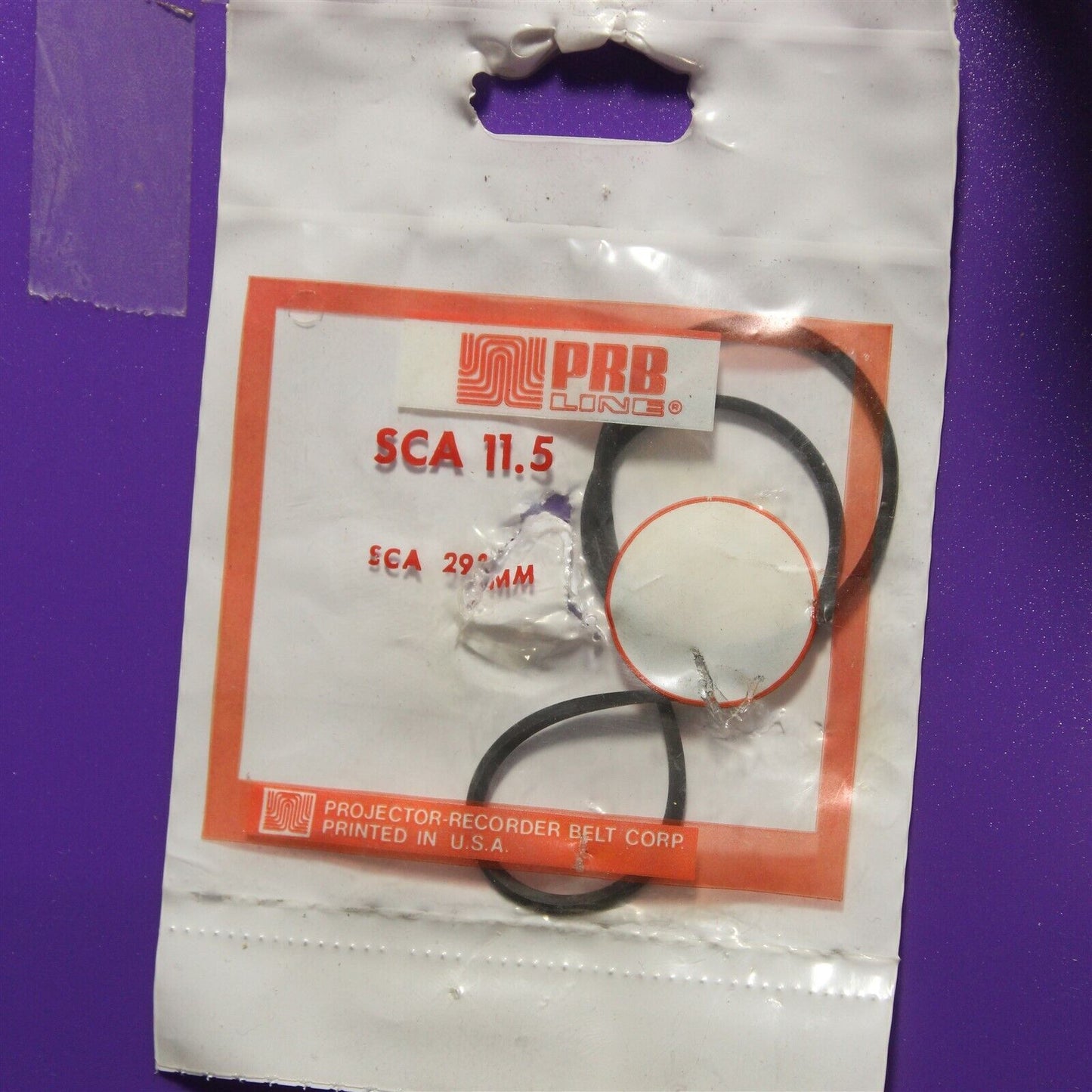 PRB SCA11.5 BELT 11.500 x 0.065 x 0.065