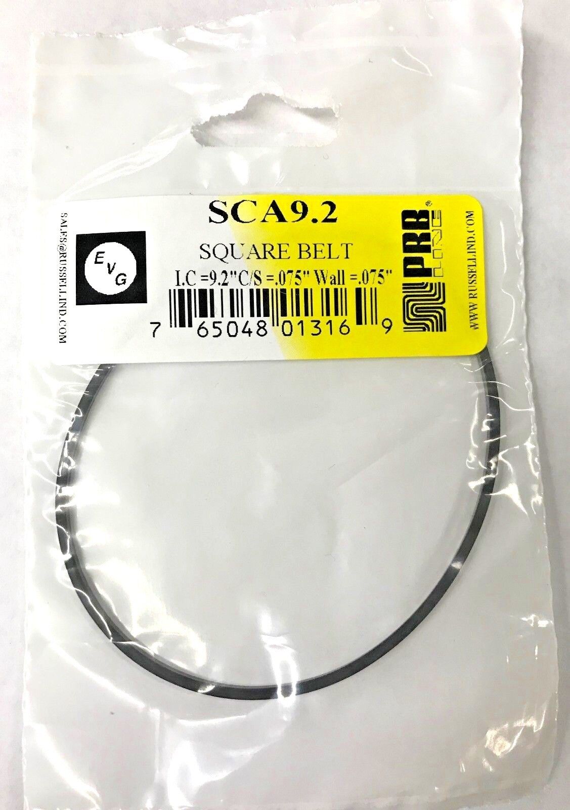 PRB SCA9.2 BELT 9.200 x 0.075 x 0.075