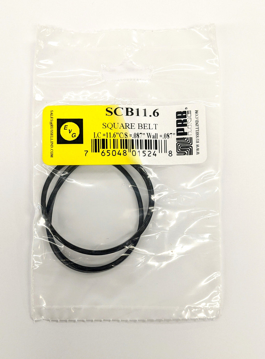 PRB SCB11.6 BELT 11.600 x 0.087 x 0.087