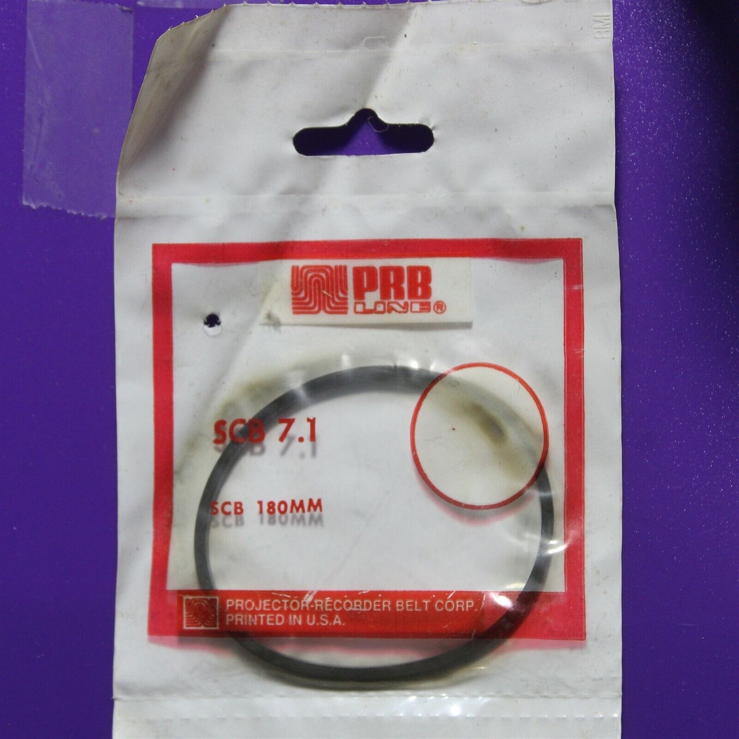 PRB SCB7.1 BELT 7.100 x 0.085 x 0.085