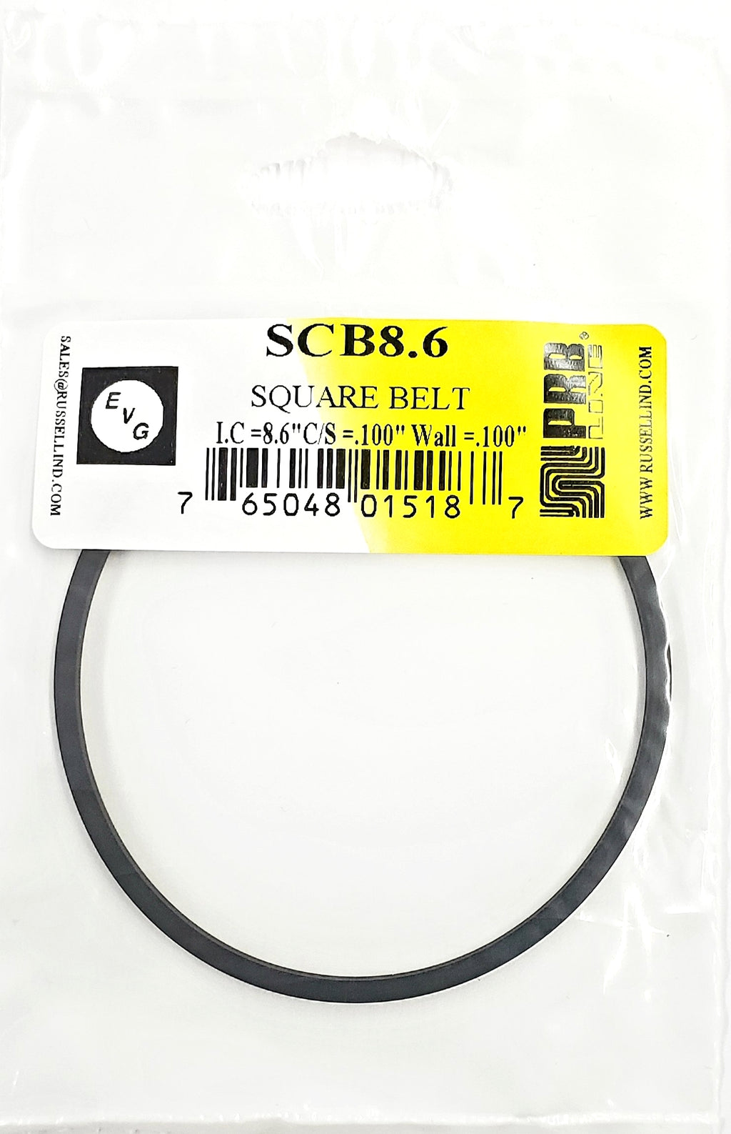 PRB SCB8.6 BELT 8.600 x 0.100 x 0.100
