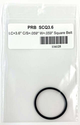 PRB SCQ3.6 BELT 3.600 x 0.059 x 0.059
