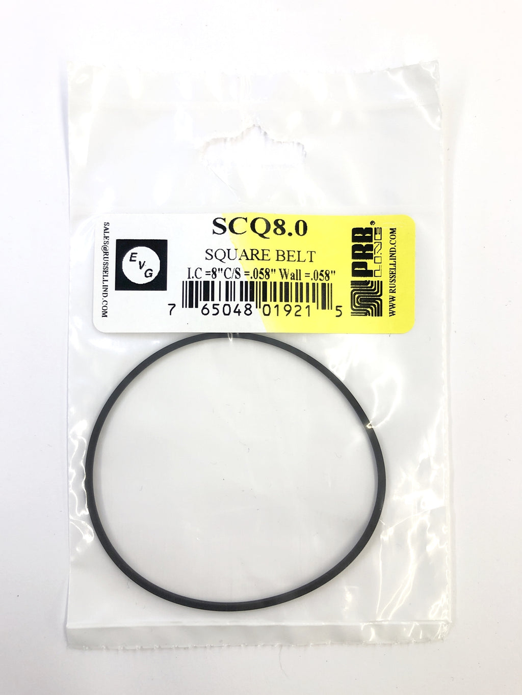 PRB SCQ8.0 BELT 8.000 x 0.058 x 0.058