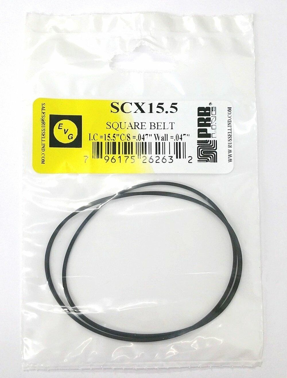 PRB SCX15.5 BELT 15.500 x 0.047 x 0.047