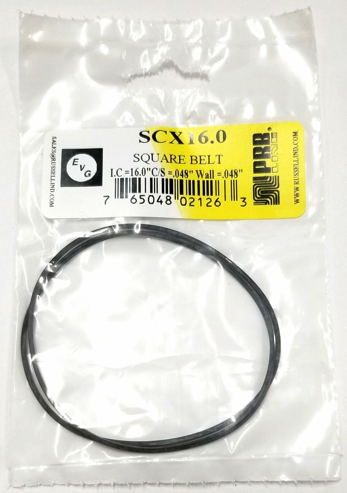PRB SCX16.0 BELT 16.000 x 0.048 x 0.048