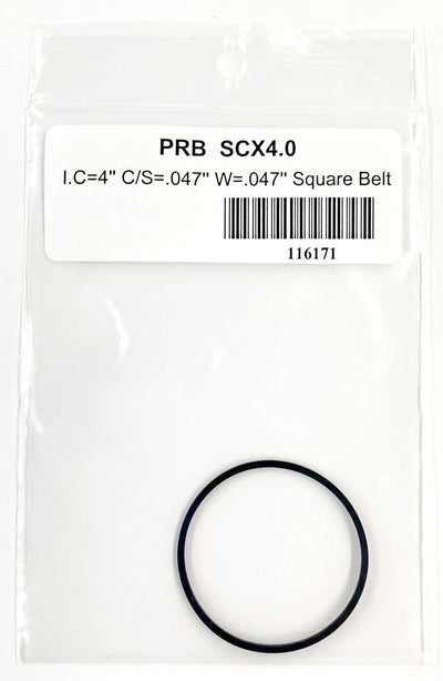 PRB SCX4.0 BELT 4.000 x 0.047 x 0.047