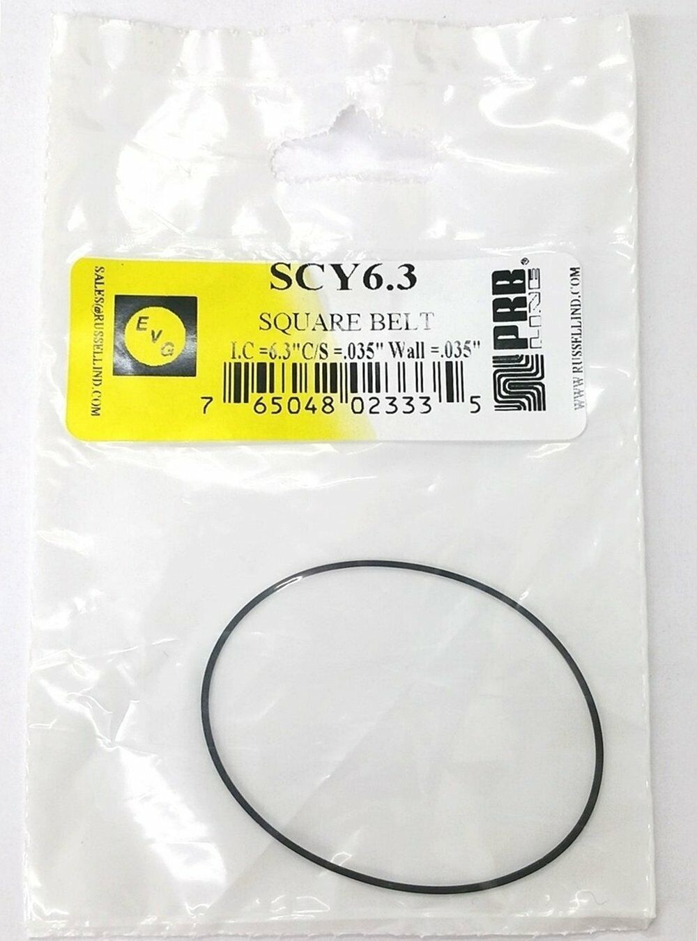 PRB SCY6.3 BELT 6.300 x 0.035 x 0.035