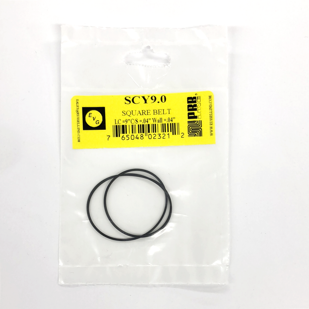 PRB SCY9.0 BELT 9.000 x 0.040 x 0.040