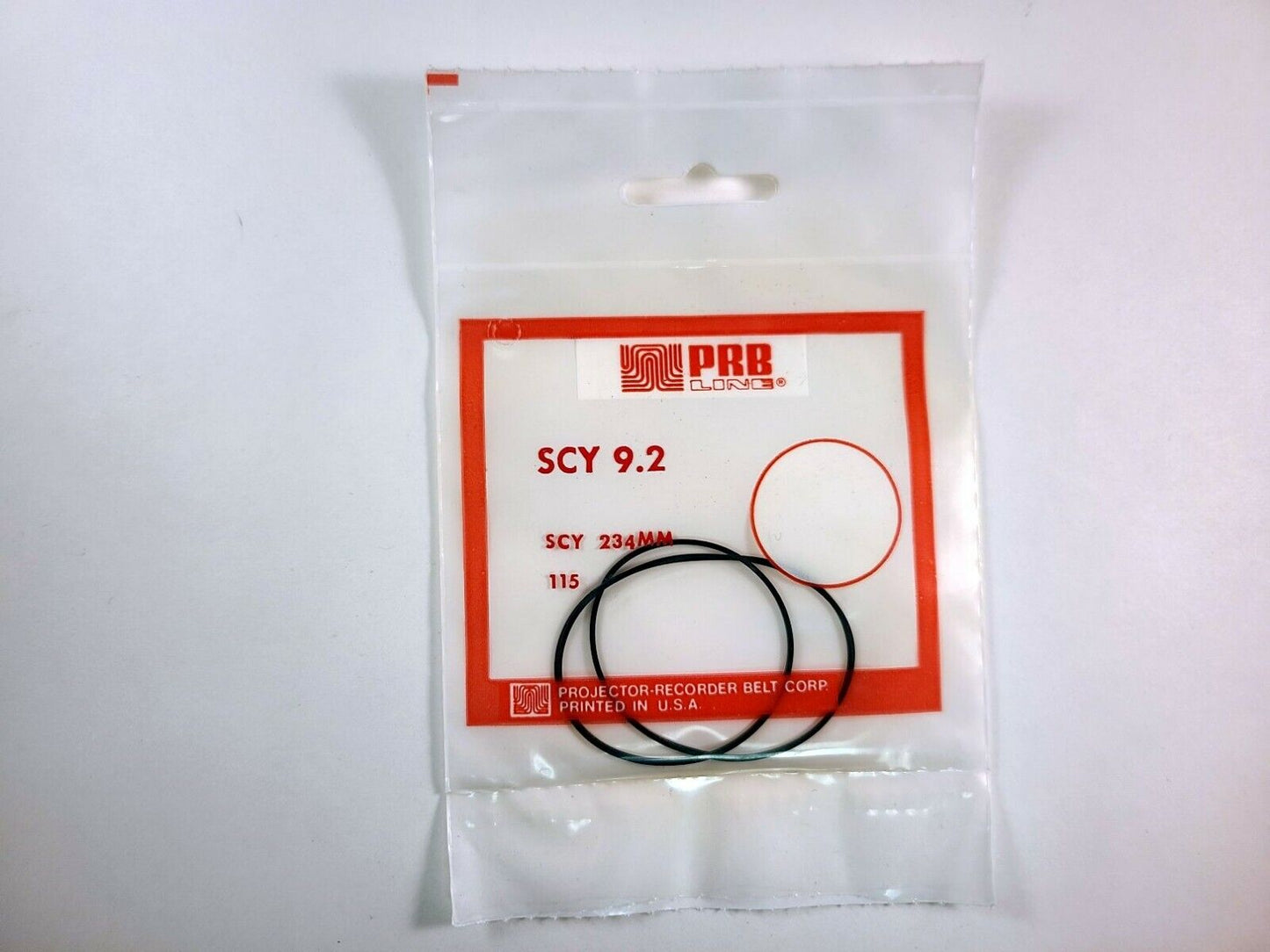 PRB SCY9.2 BELT 9.200 x 0.035 x 0.035