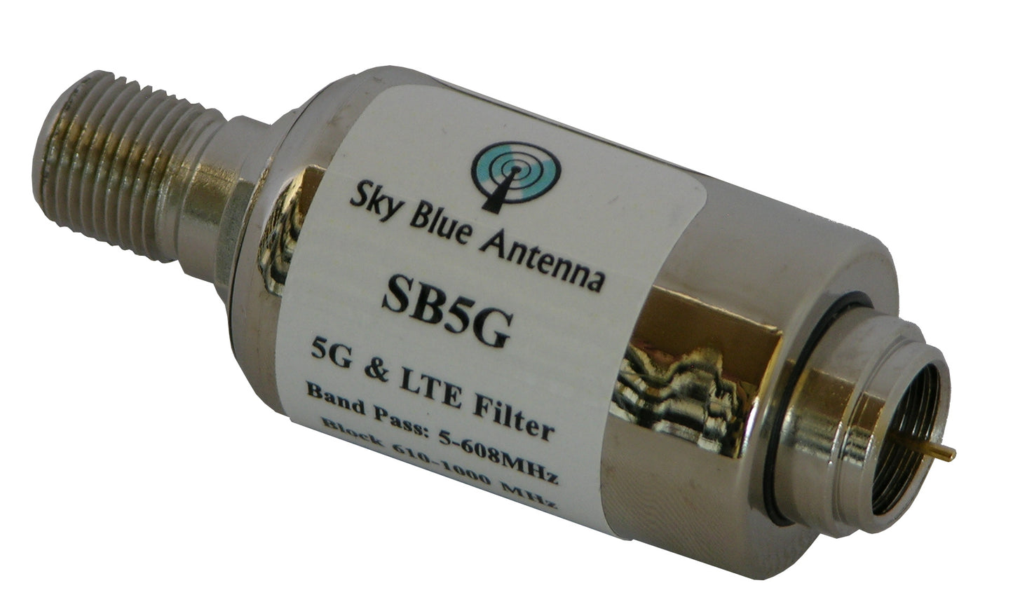 Sky Blue Antenna 5G / LTE Cell Phone filter for TV antennas, SB5G, FREE SHIPPING!