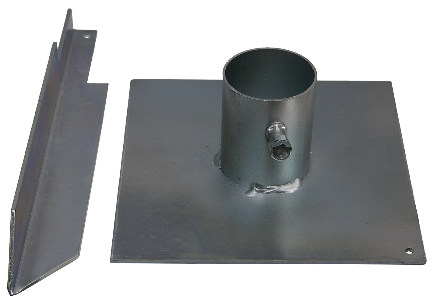 Sky Blue Antenna SBGP1, Ground Mounting Plate For Telescoping Mast, Soil/Ground Installation