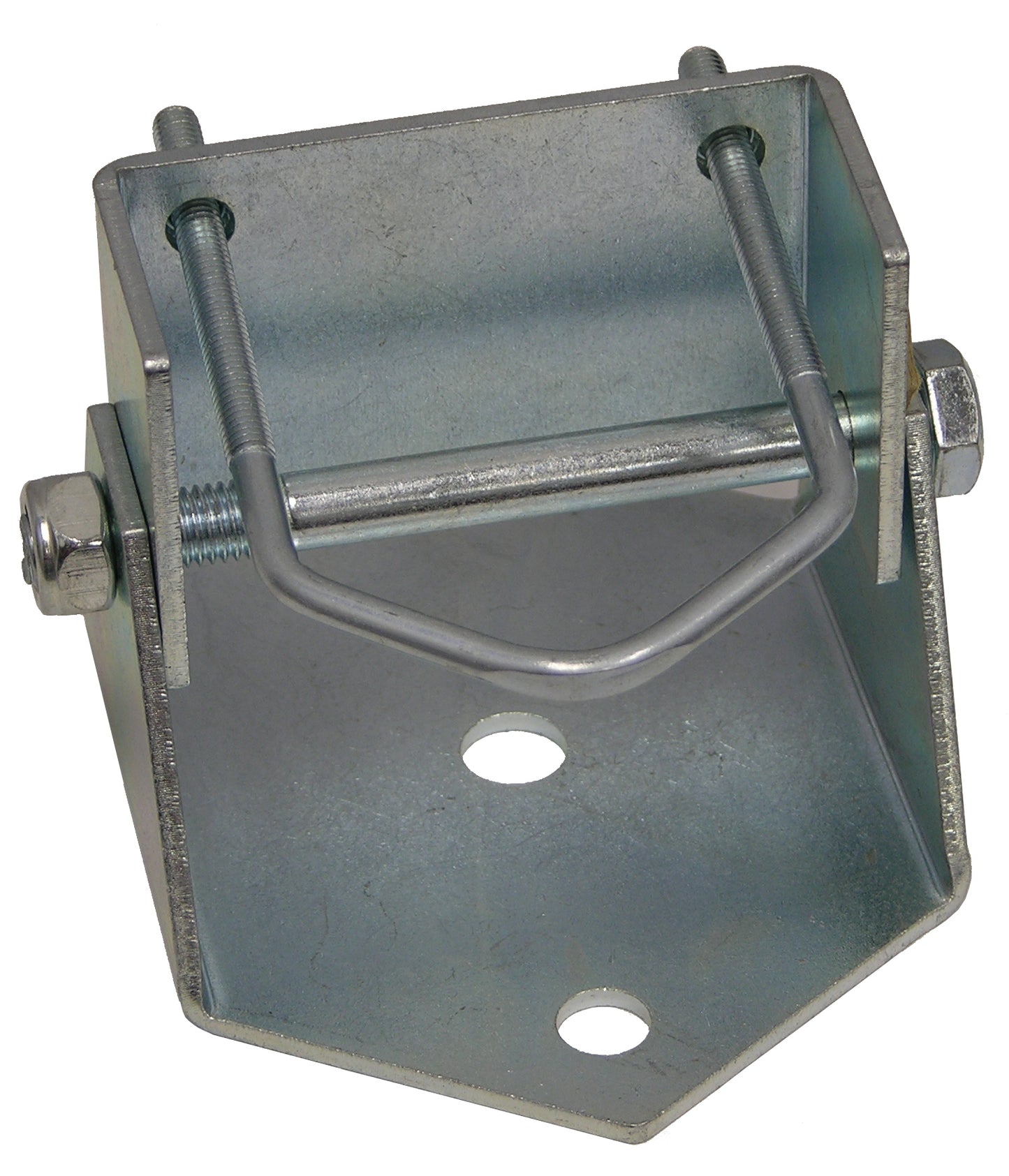 Sky Blue Antenna SBGP2, Ground Mounting Plate For Telescoping Masts/Mast, Concrete Ground Installation