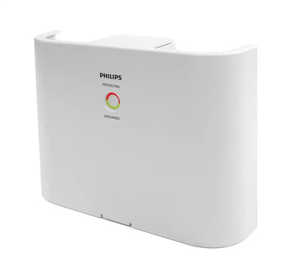 Philips Consumer Electronics SPP3060Y/17, surge strip, 6 outlet, wall mounted, white