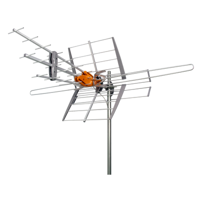 Televes 148281, DAT BOSS MIX TV Antenna with W/Preamp, LO-VHF/HI-VHF/UHF