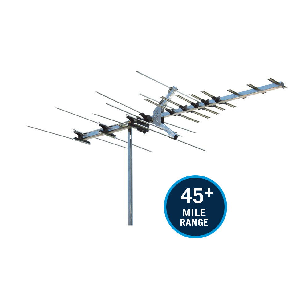 Winegard HD-7694P,  Platinum HD Series Antenna, hi-VHF & UHF, 11 Hi-VHF Elements, 17 UHF Elements,