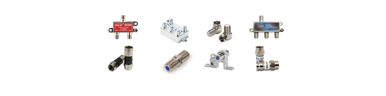 Splitters & RG6 Accessories/Connectors