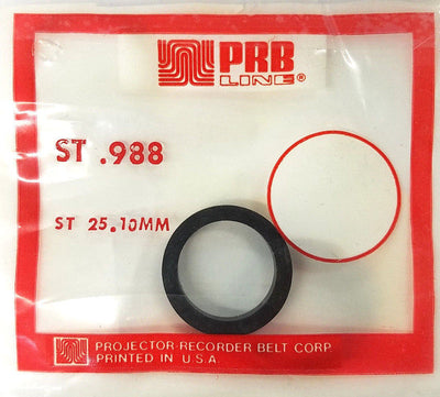 PRB ST.988 SQ CUT TIRE 0.988 x 0.158 x 0.117