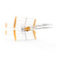 Refurbished Televes 149321, V Zenit Mix HDTV Antenna, Hi-VHF/UHF, 42 Inch Boom Length with LTE Filtering