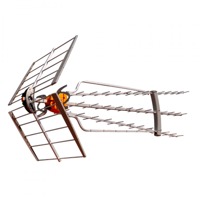 Refurbished Televes 149783, DAT BOSS LR UHF Antenna W/Pre-Amplifier, Long Range/Fringe