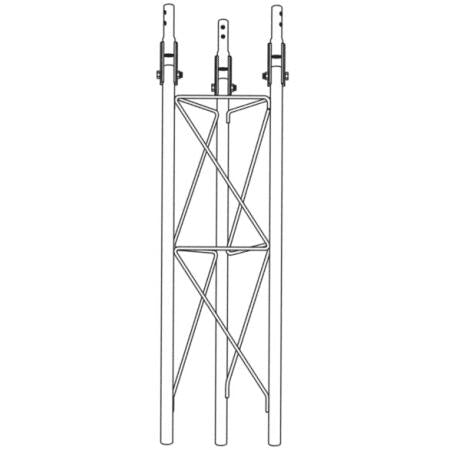 Rohn 25G Hinged Short Base