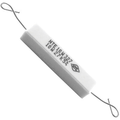 NTE Electronics 10W033 10W 33 OHM RESISTOR 5% WW 2 PAK