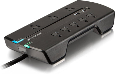 360 Electrical Director3.4 Surge Protector 8 Outlet Surge Protector 6ft Cord 3240 joules