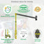Barkan EV80WM 32” / 80cm Protective EV Charging Cable Wall Arm For EV Charging Stations